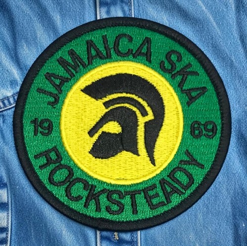 Ska reggae skinhead patch - ska,