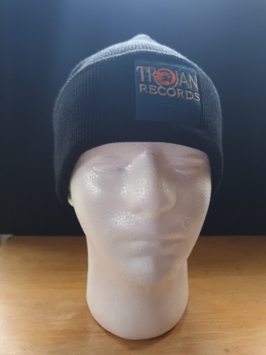 Trojan records black wool - records,