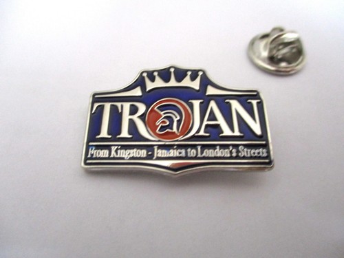 Trojan ska metal badge enamel - badge,