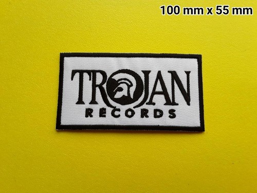 Trojan records patch sew - records,