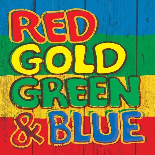 Red gold green blue - red, trojan