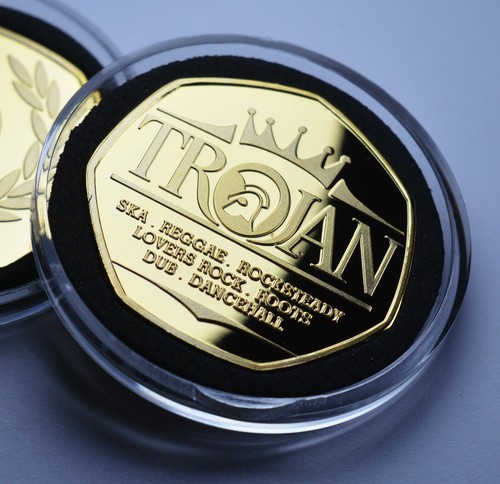 Trojan records 24ct gold - trojan,
