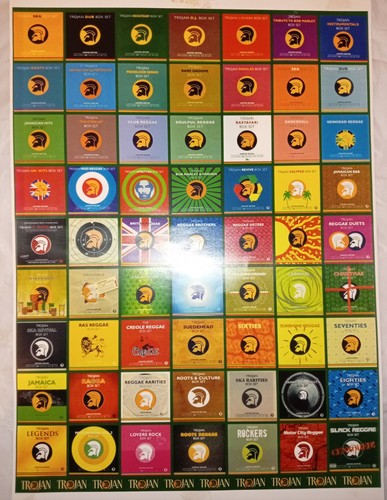 Rare trojan reggae - poster, of