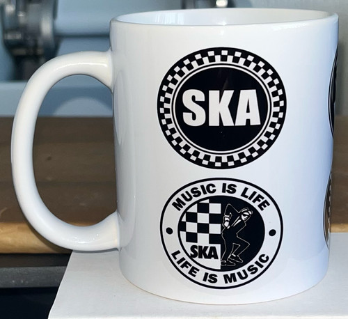 Ska mug two tone - ska, mug,