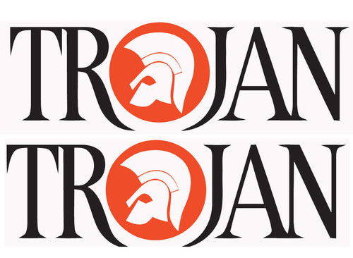 Trojan records logo - logo, sticker