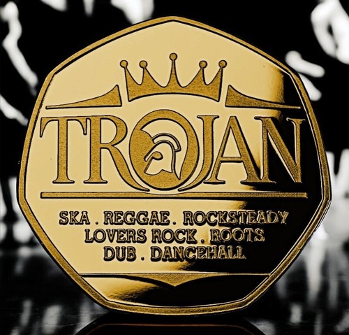 Trojan records 24ct gold - trojan,