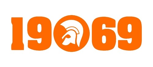 Trojan 1969 stickers pair - 1969,